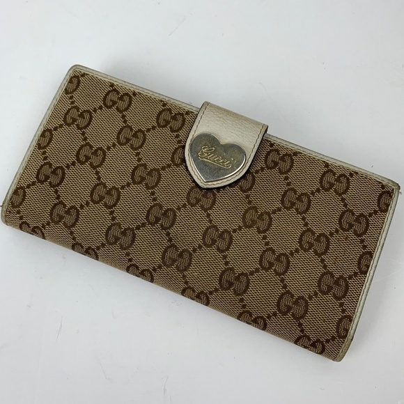 gucci heart wallet
